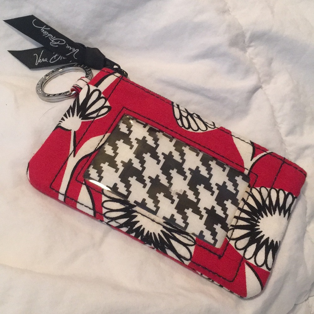EUC Vera Bradley Coin Keychain Wallet